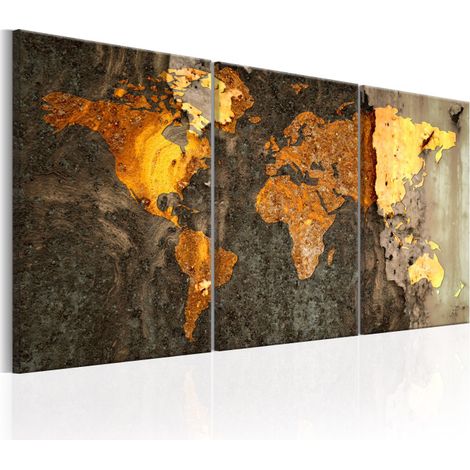 Tableau Imprimé "Metal World" 30 x 60 cm (1/2)