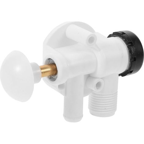 Vanne D’eau de Toilettes de Camping-abs Blanc, Kit (1/5)