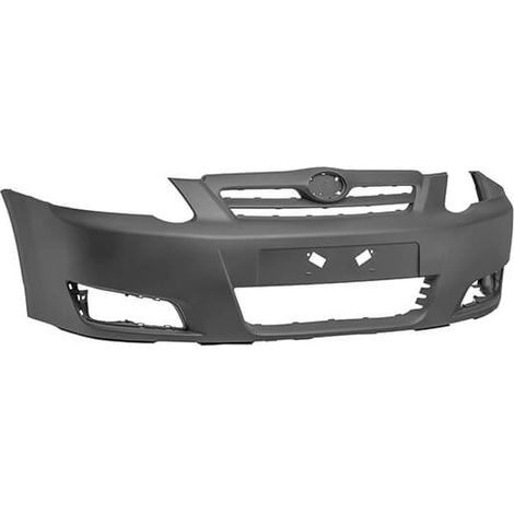 Pare-choc avant noir 3/5 portes Toyota Corolla E12 phase 2 2004-2007