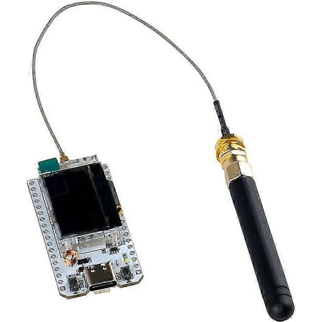Carte de développement Heltec Meshtastic LoRa32 V3 863-928 MHz SX1262, écran OLED 0,96 pouce, Bluetooth, Wi-Fi, kit ESP32 LoRa haute qualité WHBYV (1/4)
