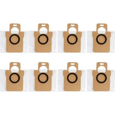 8 Pieces Dustbag for Robot Vacuum X10+, Omni 1S, B101CN / Bot S10 S20 Pro, X10 L10 L10S Ultra (1/4)