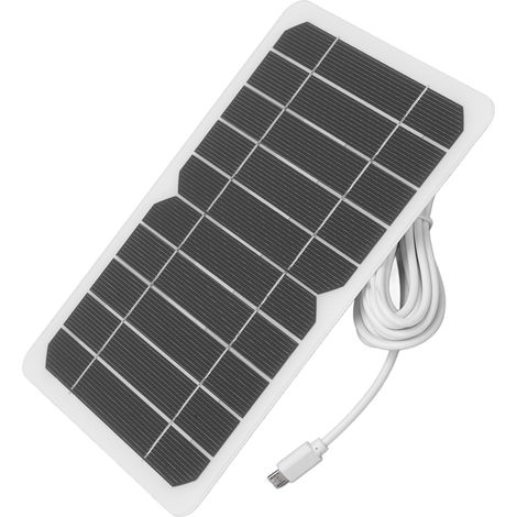 Selbstbau-Solarladegerät (5 W, 5 V) mit Micro-USB-Ausgang und Polysilizium-Solarpanel für Mobiltelefone (1/5)
