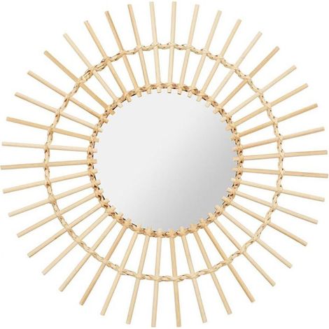 Miroir bambou soleil (1/3)