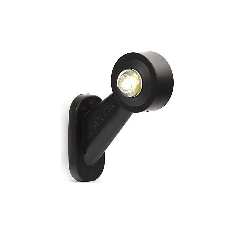Luce di posizione angolare anteriore/posteriore W21.7 12/24V bianco-rosso impermeabile IP66/IP68 LED ad angolo medio sinistro (1/2)