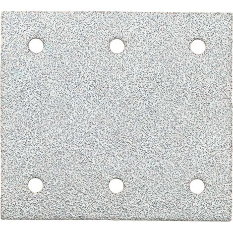 Metabo 10 fogli abrasivi autoaderenti 115x103 mm, P 180, serie 'professional', per vernici, lacche, stucco, per levigatrici orbitali - 625644000