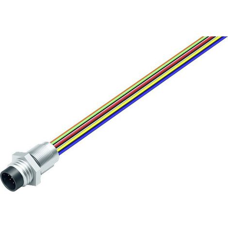 binder 76 6019 0118 00012-0200 Sensor-/Aktor-Steckverbinder, konfektioniert M8 Stecker, Einbau verti