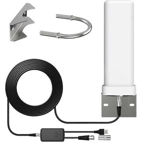 Antenne TV numérique extérieure HD 4K 1080P ATSC avec amplificateur (1/5)