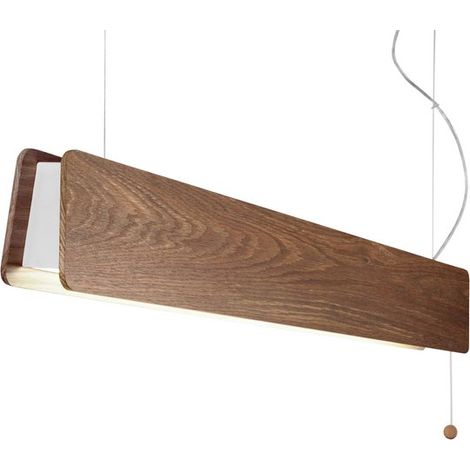 Suspension scandinave Oslo bois clair LED 11W 68cm (1/3)