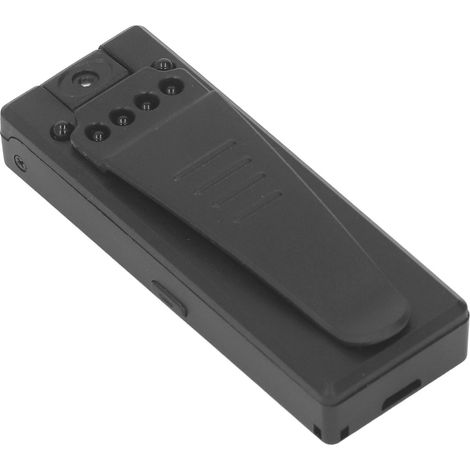 Caméra arrière à clip HD 1080p, batterie 500 mAh, résolution 1920 x 1080 FHD, capteur photo 40 MP, connexion USB, rotation à 90°