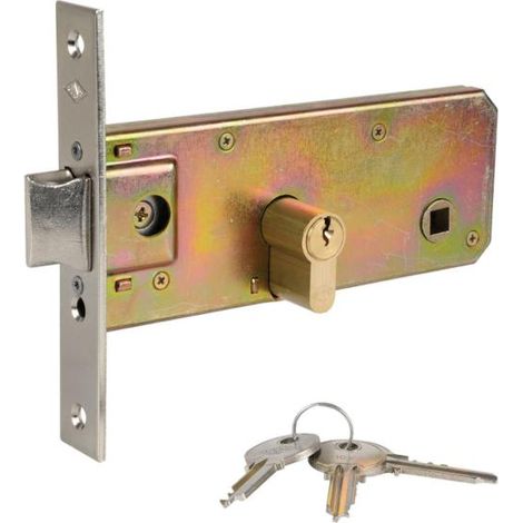 Cerradura embutir CAYS Modelo E7D - talla (1/2)