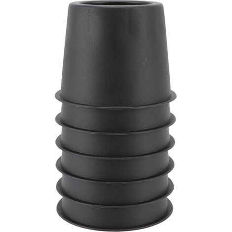 Set mit 6 schwarzen runden Antivibrationspads mit einem Durchmesser von 7,6 cm (3 Zoll) für Sofa, Tisch, Schrank oder Bett. (1/5)