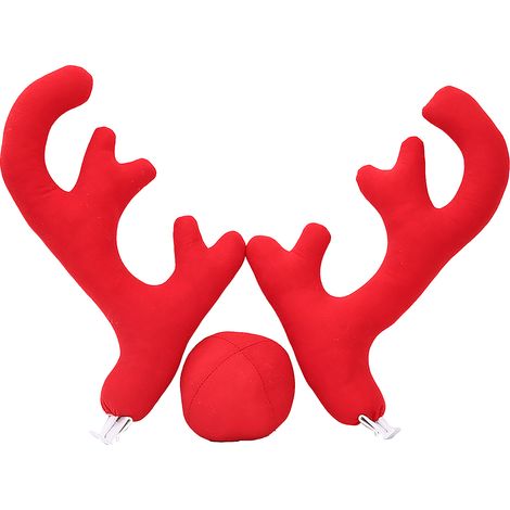 Kit de Bois de Renne pour Voiture, Décoration de Noël Festive pour Véhicule (1/5)