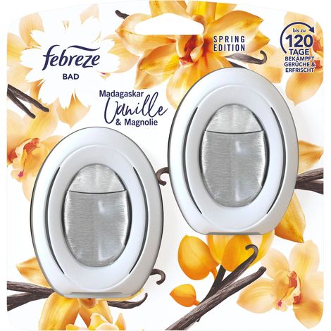 Febreze Bad Lufterfrischer Vanille Duo Lufterfrischer