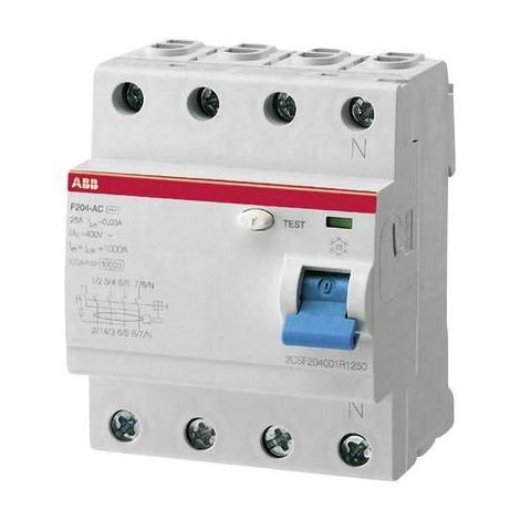 Interruttore ABB 2csf204101r1250 25 A 4 poli