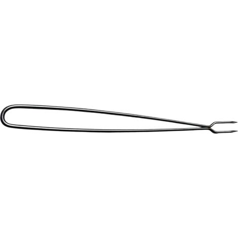 Forchettone Professionale in Acciaio Inox, 60 cm, Due Punte, Made in Italy (1/2)