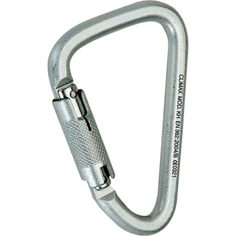 Profi Kletterkarabiner 45 kN Aliens Stahl