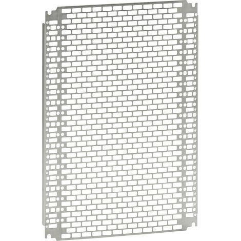 Plaque perforée Lina 25 pour coffret Atlantic, Atlantic Inox et Marina hauteur 800xlargeur 800 LEGRAND 036020 (1/2)