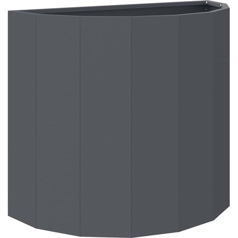 Maison Exclusive - Fioriera Antracite 60 x 30 x 50 cm Acciaio