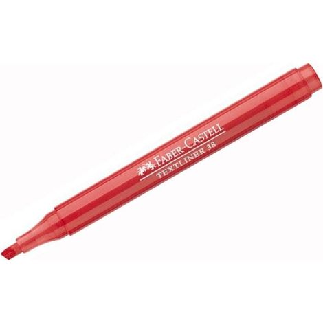 FABER-CASTELL Marcador fluorescente Textliner 38 rojo