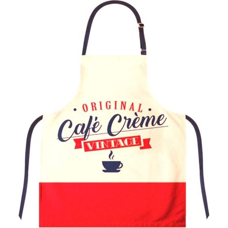 Tablier adulte à nouer Café Crème