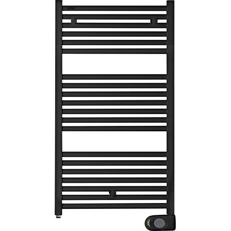 Calentador de toallas eléctrico – Tweed negro – 500 W – 96,8 x 50 cm – Relleno de líquido ACOVA (1/4)