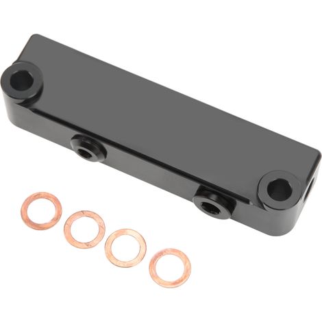 Ortviai Kit Contre-Pression Filtre Carburant pour Dodge 6.7L Cummins Diesel 2010–2016 – Métal Noir avec 4 Jointures (1/5)