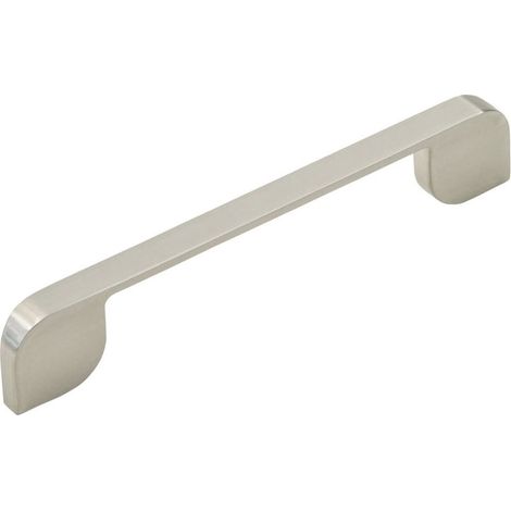 Poignée fine en acier - Hauteur : 26 mm - Entraxe : 320 mm - Décor : Chromé - Longueur : 350 mm - SIRO (1/4)