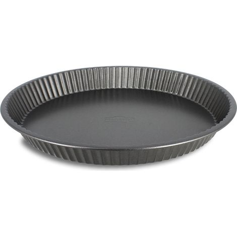 Moule à tarte en acier carbone 28cm, AMANDINE (1/4)