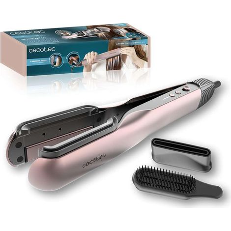 Piastra per capelli Cecotec AirLisse 2in1 ForceDry nera