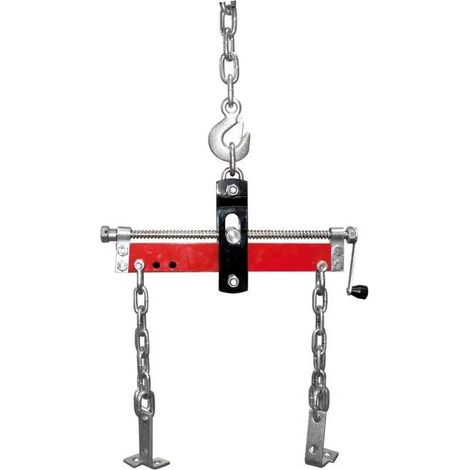 Lastenausgleicher autobest 680 kg rot 315 mm