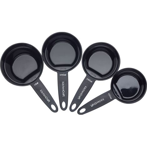 KC BLUE Easy Store Set di 4 misurini magnetici, nero (1/3)