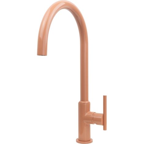 Miscelatore monocomando per lavello cucina colore cipria Gattoni Ark C720/PCCYR  Cipria (1/5)