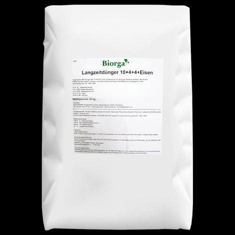 Hauert Biorga Langzeitdünger 25kg Naturdünger Biodünger Rasendünger Gemüsedünger