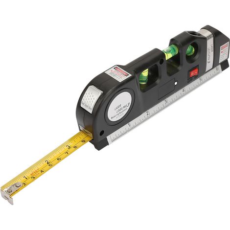 Mehrzweck-Laser-Nivelliergerät, vertikales Horizont-Messband 0-15 cm / 0,6 Zoll (1/5)