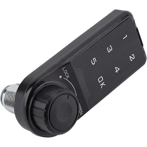 Accès par serrure à combinaison, armoire de sécurité électronique numérique, casier à code, clavier tactile, clé de mot de passe B (1/5)