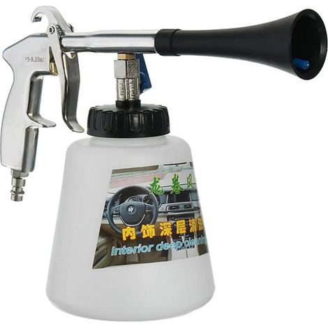 Pistolet de lavage de voiture professionnel multifonctionnel à haute pression - Blanc MNS (1/4)