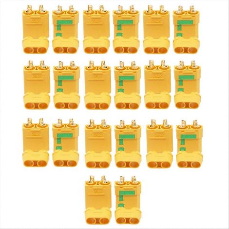10 paires de connecteurs XT90S XT90 anti-étincelles mâles et femelles (1/5)