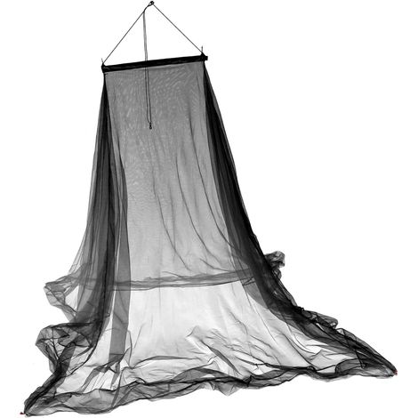 Moustiquaire double de camping légère et pliable avec crochets (1/5)