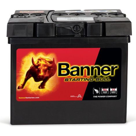 Batterie voiture 53030 12V 30Ah – Puissance de démarrage 360A – Technologie AGM – Pour démarrage auto et moto – Banner