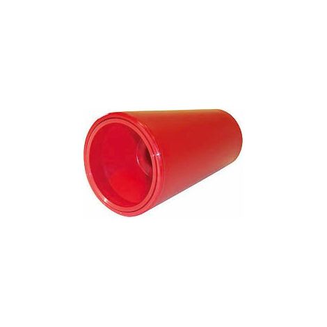 Cone Plat - Plastique - Rouge