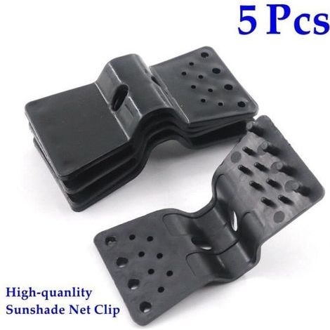 (5 pieces) 2 to 50 pieces of butterfly clips for shade net, windproof hooks for greenhouse and gardening tools. (1/4)