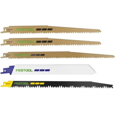 Festool Säbelsägeblatt-Set RS-Sort/5, 5 tlg. (1/5)