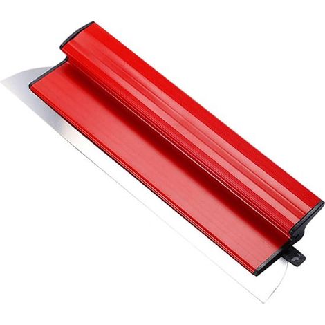 Kit mastic et grattoir, 40 cm, idéal pour le plâtrage, la finition des murs, la pose de papier peint, lame en acier inoxydable pour les grandes surfaces. (1/5)
