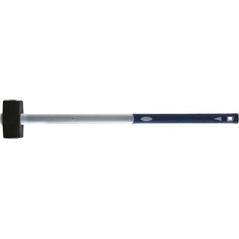 Masse couple tri-matière 4 kg – Manche ergonomique pour confort – Idéal pour béton armé et travaux lourds – Outibat
