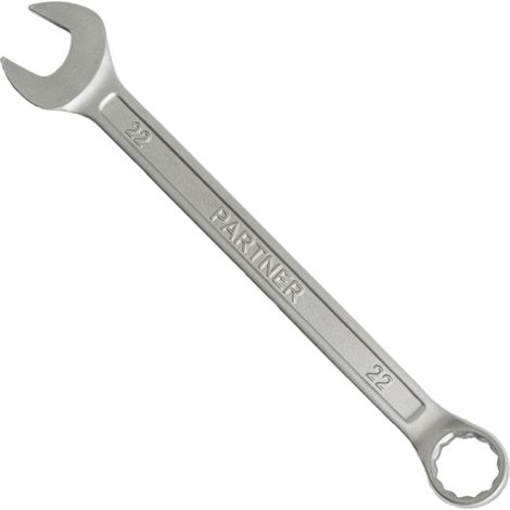 Chiave a forchetta 22 mm L-260 mm Acciaio Cr-V 12°