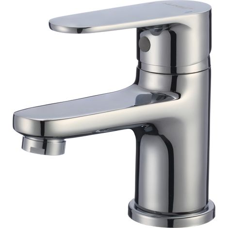 NERO Robinet mitigeur vasque lavabo + bonde incluse (1/4)