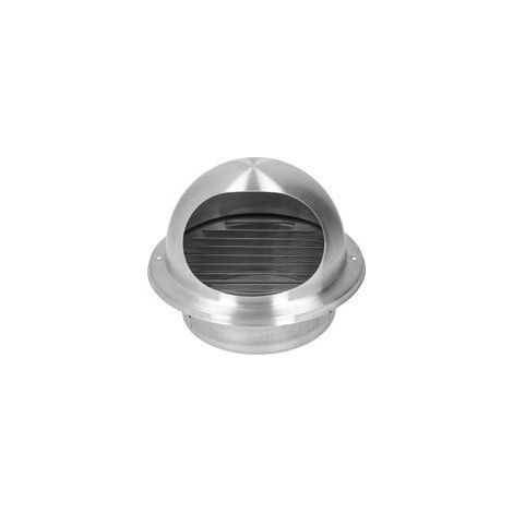 Grille d'aération ronde 160mm en acier inoxydable Extracteur externe réutilisable Ventilation cuisine et systèmes VMC (1/5)