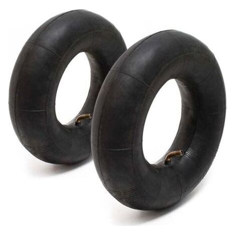 Lot 2 Chambres à air 4.10/3.50-4 Valve TR87 pour Brouette Diable Scooter (1/2)