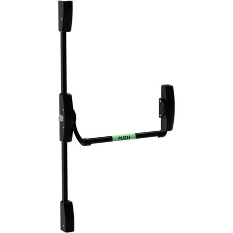 Serrure antipanique UNICO COMPATIBLE barre 2 et 3 points haut et bas coupe-feu argent - ANTIPANIC