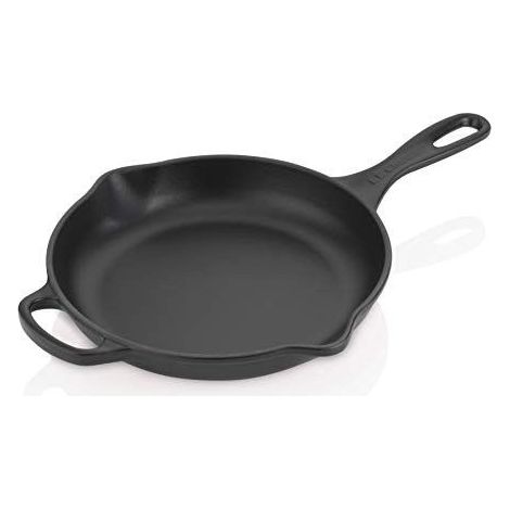 Le Creuset Poêle Fonte Émaillée Noir Mat 23 cm